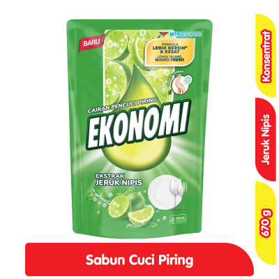 Ekonomi Sabun Cuci Piring Jeruk Nipis 670 g