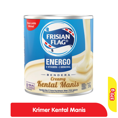 Frisian Flag Krimer Kental Manis Putih 370 g