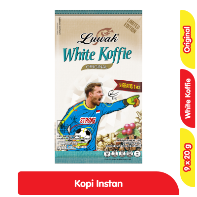 Luwak White Koffie Original 9 x 20 g