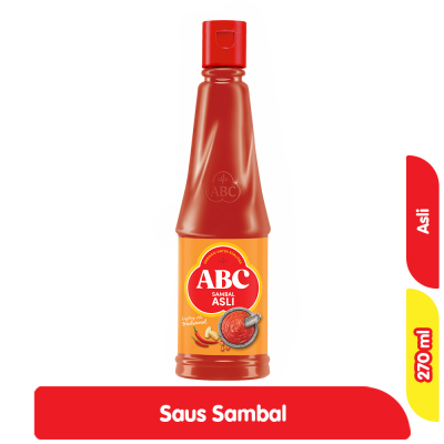 ABC Saus Sambal Asli Botol 270 ml