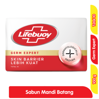 Lifebuoy Sabun Mandi Batang Anti Bakteri Total 10 100 g