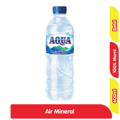 Aqua Air Mineral Botol 600 ml